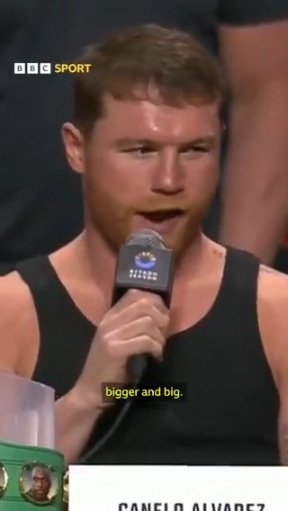 Saul 'Canelo' Alvarez did NOT agree with commentator Max Kellerman 👎 #CaneloCrawford