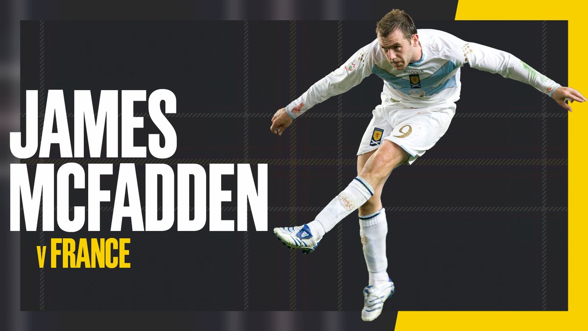 Happy James McFadden Day 🚀 18 years ago today, Faddy scored one of the most memorable Scotland goals of all-time.
