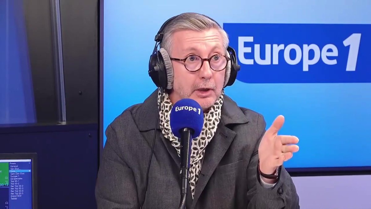 Interview de Matthieu Pigasse par Caroline Roux : "Quand elle interroge son patron, elle est toute mielleuse et sympathique et quand elle interroge le patron du RN elle est agressive" déclare Christophe Bordet #EliotDevalEtVous Eliot Deval #Europe1