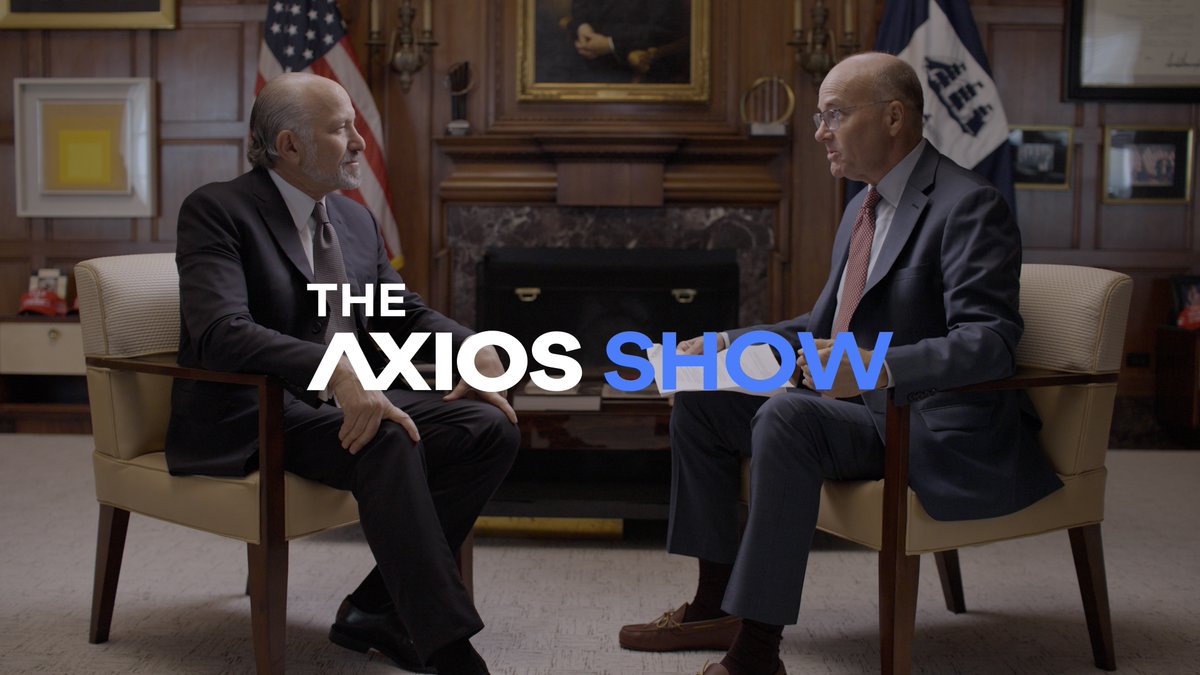 🎥 WATCH: Episode 1 of The Axios Show is out. Commerce Sec. Howard Lutnick joins Mike Allen to talk: • Trump's economy • The high-profile ICE raid at a Hyundai plant • Late-night calls with Trump and much more