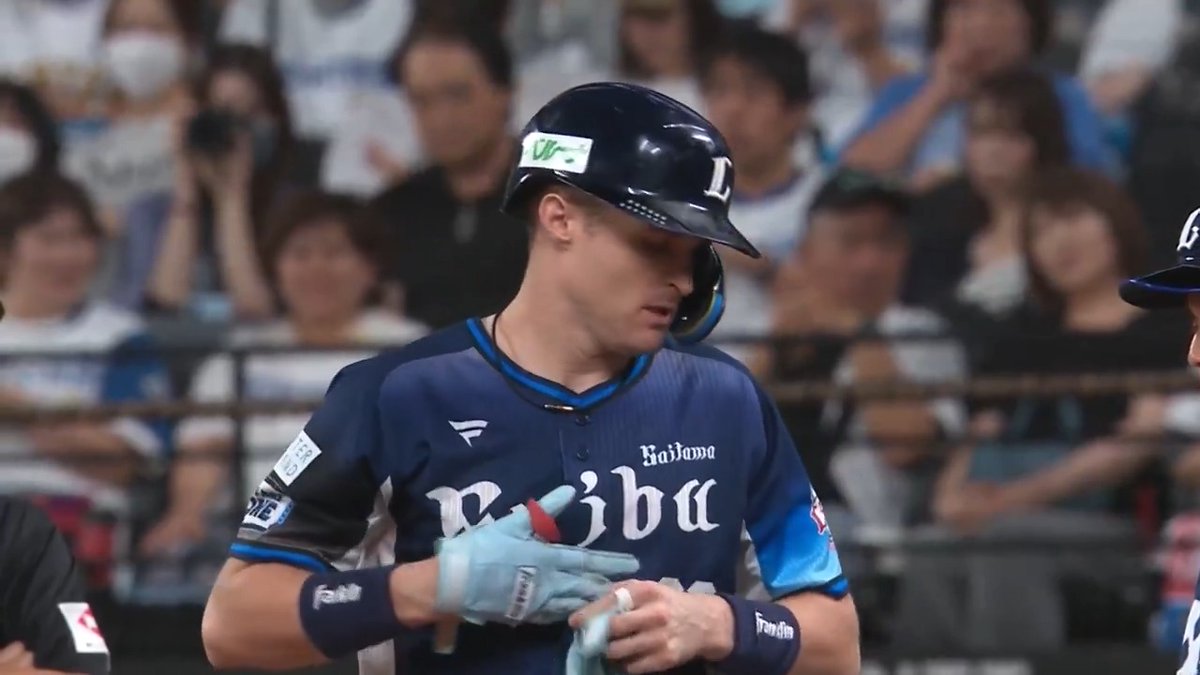 終盤に大きな1点‼️ 埼玉西武 ネビン 選手のタイムリーヒット👏 👇ライブ配信はこちら