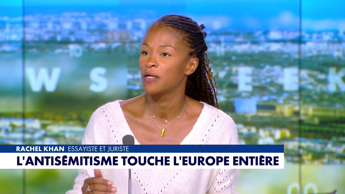 Rachel Khan s’explique sur un antisémitisme qui touche toute l’Europe : «En Europe, les juifs ne sont plus protégés», dans #MidiNewsWE
