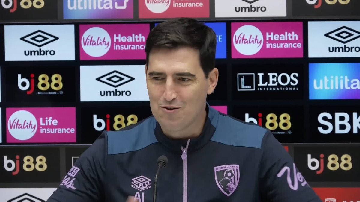 "He's a profile we needed" Bournemouth boss Andoni Iraola on the deadline day signing of 18-year-old defender Veljko Milosavljevic 🍒