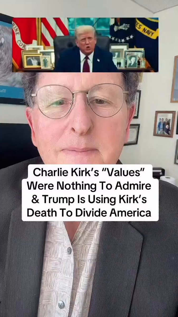 “Radical left political violence?” Trump always calls for and incites others to commit violence. A wise president would call for peace. A wise president would ask us ALL to come together.