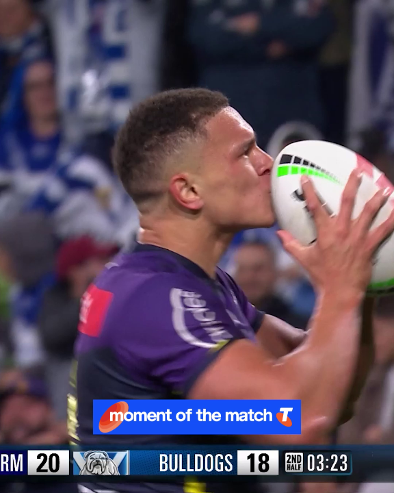 INTERCEPT! 🤯 Telstra Moment of the match