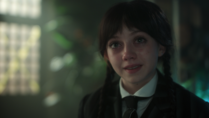 A pep talk from Enid Sinclair could heal anyone, including Agnes. #WednesdayNetflix