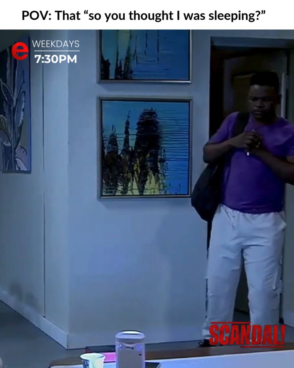 No matter how grown you are, nothing prepares you for finding your mom waiting in the dark after a night out. 🙆🏽♀️ #etvScandal