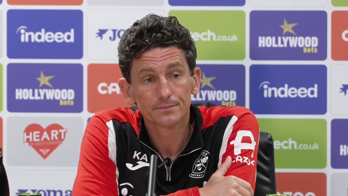 'I wanted Yoane to stay - didn't really want to lose that amount of goals out the building, but equally I'm very understanding of how this club works' Brentford head coach Keith Andrews reacts to Yoane Wissa's deadline day departure to Newcastle