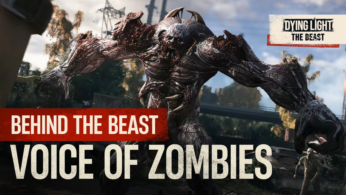 The zombies of Dying Light: The Beast don’t just look real - they sound human, raw, and desperate. Watch the video to discover how voice actors brought them to life with horror and emotion! Unleash the Beast - September 19. Pre-order now 👉