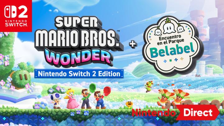 Disfruta de mucha más diversión multijugador en el Reino Flor con #SuperMarioBrosWonder – #NintendoSwitch2 Edition + Encuentro en el Parque Belabel, ¡que estará disponible la primavera que viene!