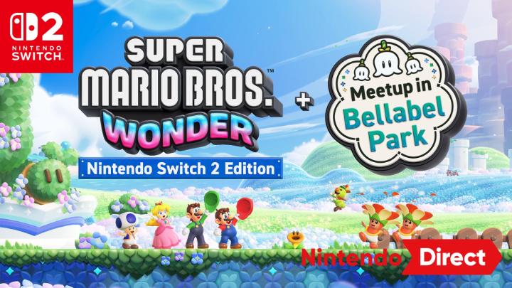 Look forward to new co-op and versus gameplay in the Flower Kingdom, plus more new content when Super Mario Bros. Wonder – Nintendo Switch 2 Edition + Meetup in Bellabel Park launches on #NintendoSwitch2 next spring. #NintendoDirect