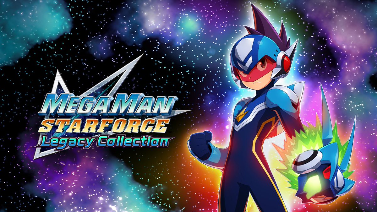 EM Wave Change! Mega Man Star Force: Legacy Collection on the air!! A stellar new collection pulses in with 3 Action RPG classics on the Nintendo Switch, PlayStation 4, PlayStation 5, Xbox One, Xbox Series X|S, and Steam in 2026! ⭐