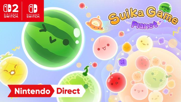Suika Game is back! Drop fruit from any angle, evolve them into a watermelon, and aim for a big score when Suika Game Planet launches on #NintendoSwitch and #NintendoSwitch2 this winter. #NintendoDirect 【公式】スイカゲーム
