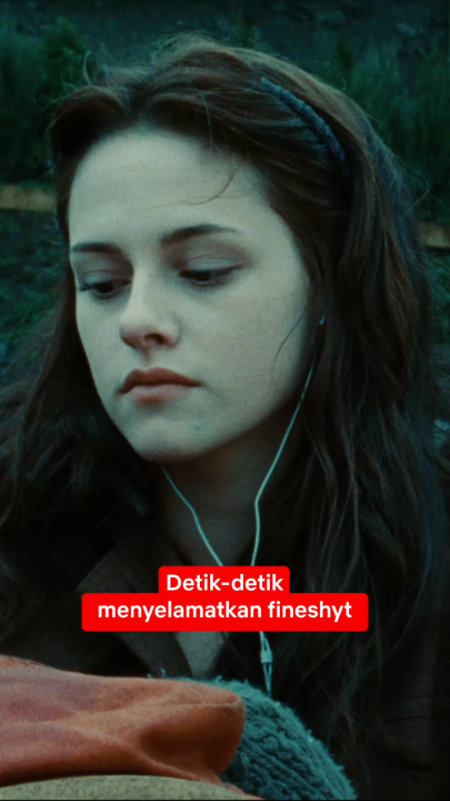 Ingfokan lelaki sigma nonchalant yang bisa rizz seperti ini ☝️😞 📺 Twilight