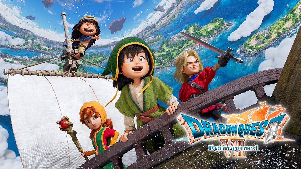What begins as simple curiosity soon unfolds into an epic adventure to save the world… The beloved adventure is remade and reborn. #DragonQuest VII Reimagined launches on February 5, 2026!