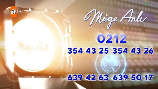 Bizi her zaman arayabilirsiniz! ☎️ 0212 354 43 25 - 354 43 26 Canlı yayın sırasında ulaşabileceğiniz telefon numaralarımız; ☎️ 0212 639 42 63 - 639 50 17