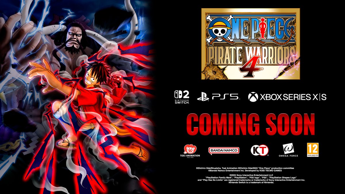 The seas are about to get bigger and bolder. ONE PIECE PIRATE WARRIORS 4 is coming soon to PlayStation 5, Xbox Series X|S, and Nintendo Switch 2! Set sail with enhanced graphics, face more enemies, and recruit extra characters in the upcoming DLCs!