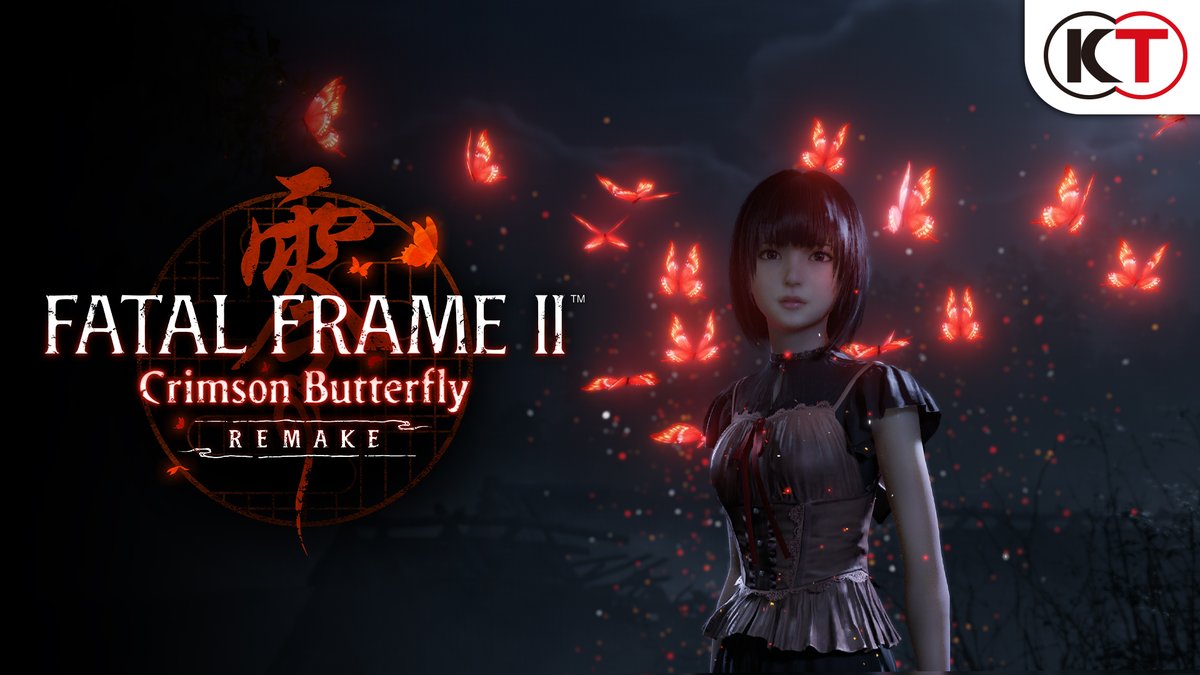 FATAL FRAME II: Crimson Butterfly REMAKE is scheduled for release in early 2026. The game is currently in development for PlayStation®5, Nintendo Switch™ 2, Xbox Series X|S and Windows PC via Steam®. #FatalFrame #CrimsonButterfly #FatalFrameIIRemake #KTfamily