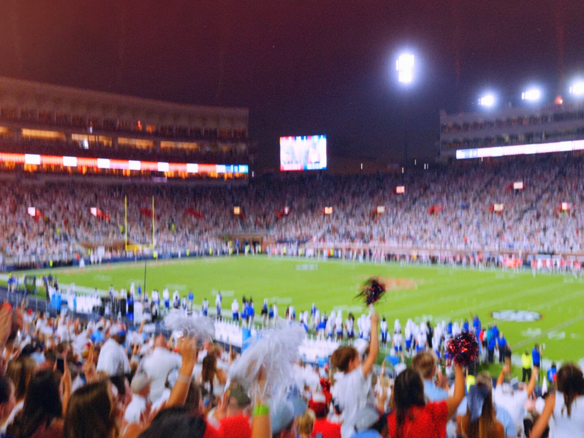 No place like Vaught-Hemingway on a Saturday night 🏟️ Be early. Be Loud. See you TOMORROW, Rebs‼️ #HottyToddy