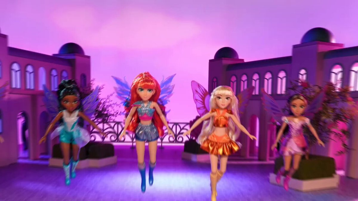 Winx Club Fairies Dolls Commercial (Playmates Toys)