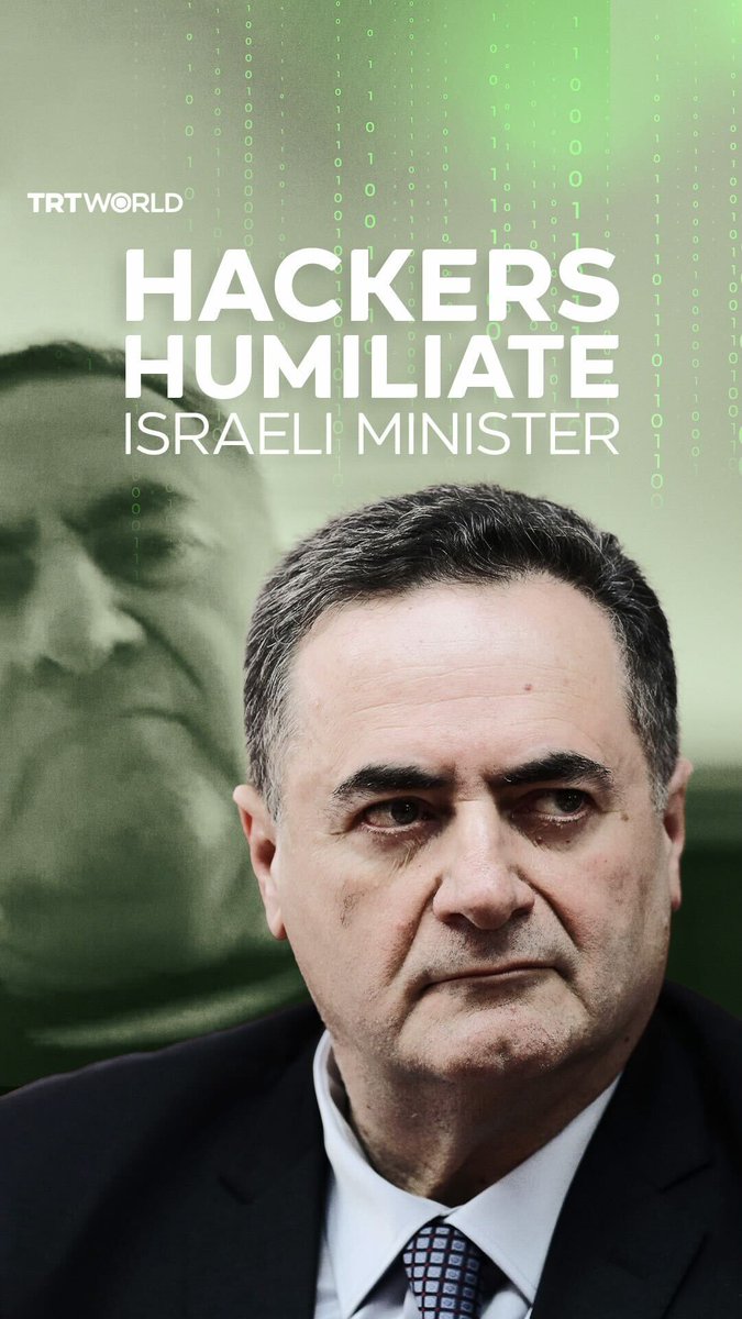 Israel’s Defence Minister Israel Katz was humiliated by Turkish hackers, who leaked his private details, along with secret data about Israeli weapons and WhatsApp exchanges in which the hackers taunted him. Outrage erupted online as Israelis scorned their own collapsing security system