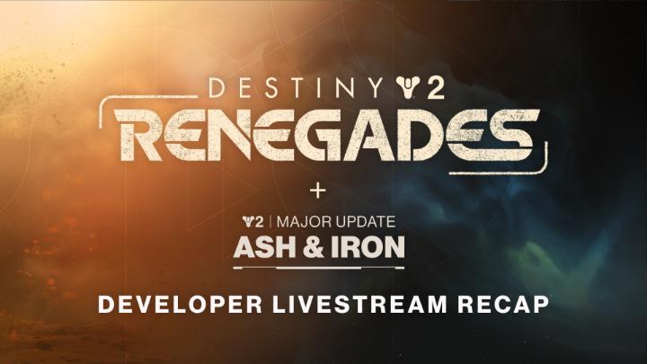 Catch up on our latest developer livestream covering Destiny 2: Renegades, the Ash & Iron Major Update available now, and more. Destiny 2: Renegades // December 2, 2025 🌙