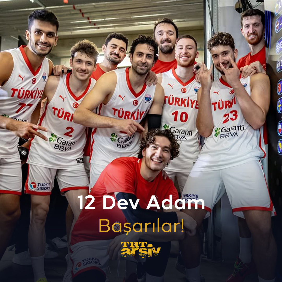 🏀 A Milli Erkek Basketbol Takımımıza, Avrupa Basketbol Şampiyonası (EuroBasket 2025) yarı final maçında başarılar dileriz. 🇹🇷 #12DevAdam