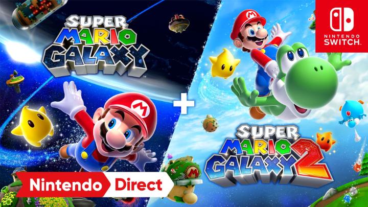 Travel the cosmos with Mario in Super Mario Galaxy + Super Mario Galaxy 2 — now with enhanced resolution, improved UI, Assist Mode, and new Storybook content. Launching for #NintendoSwitch on Oct 2. #NintendoDirect Pre-order today: