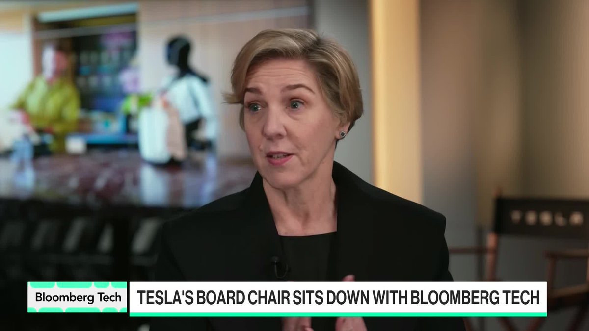 Tesla Chair Robyn Denholm in new interview: "Elon Musk is a generational leader and the right CEO during this transformative period of time."