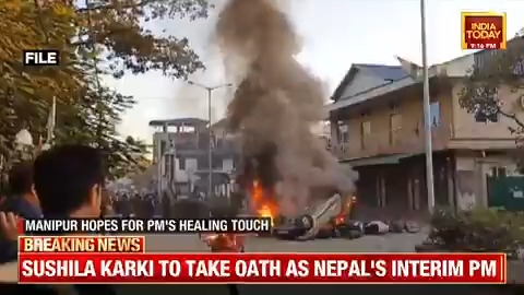#Manipur hopes for PM Modi's healing touch #NewsToday | @SardesaiRajdeep Indrajit Kundu | ইন্দ্রজিৎ