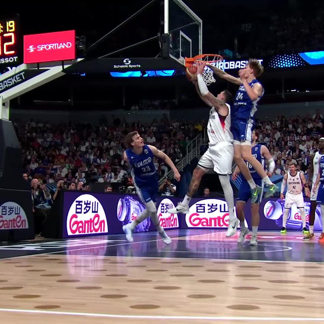 Miikka Muurinen is the ultimate higlight machine. #EuroBasket | #MakeYourMark