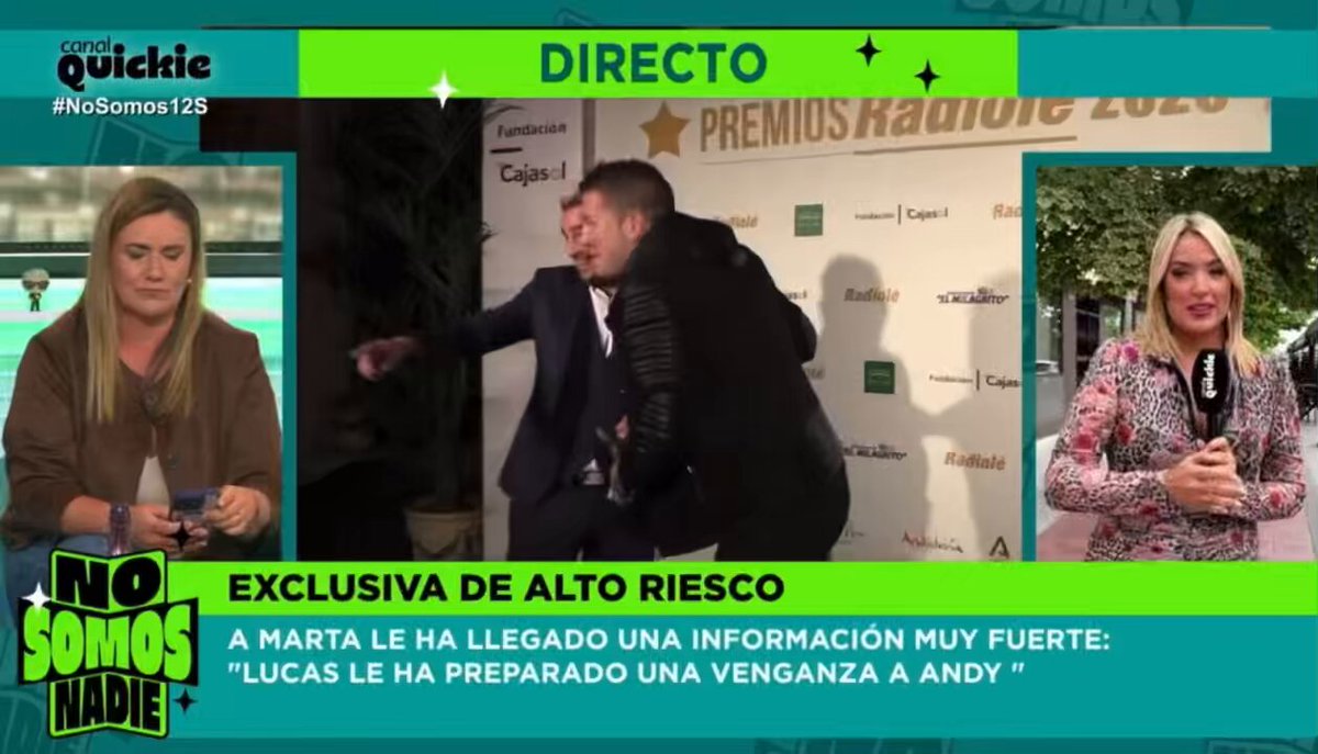 Pues bravísimo Andy pegándole la patada a Lucas… #NoSomos12S