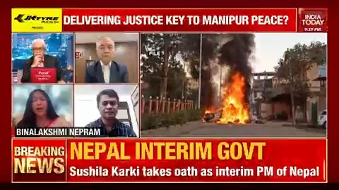"He's coming not because he wants to hug us...he's coming because election is in 2 years": Binalakshmi Nepram on PM Modi's outreach to Manipur #Manipur #NewsToday | @SardesaiRajdeep
