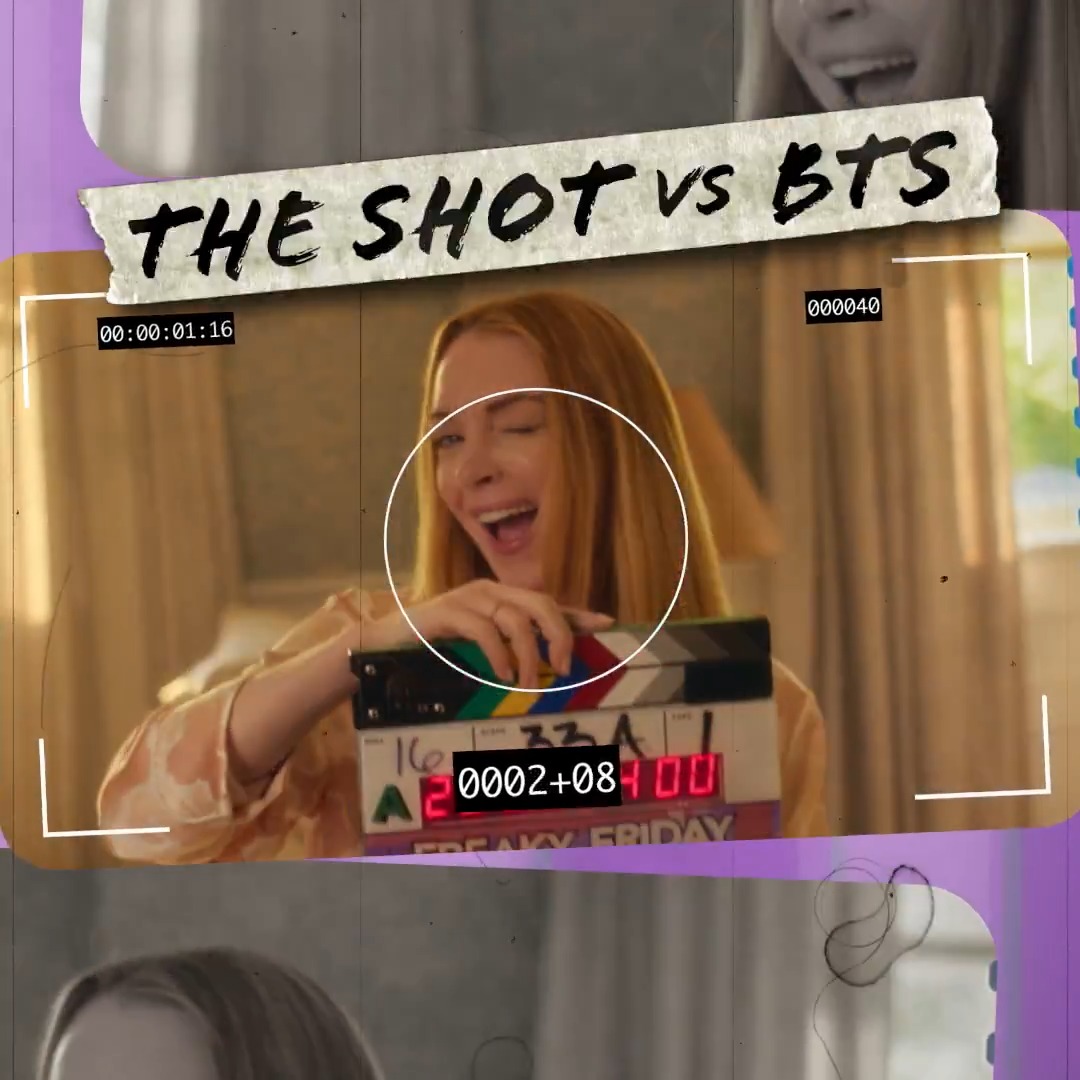 BTS of the switch! 💜💚 See Freakier Friday, now playing in theaters! Get tickets:
