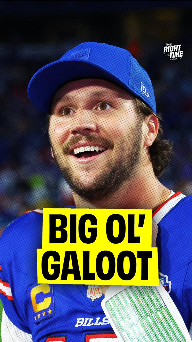 Josh Allen = The Big Galoot 😂