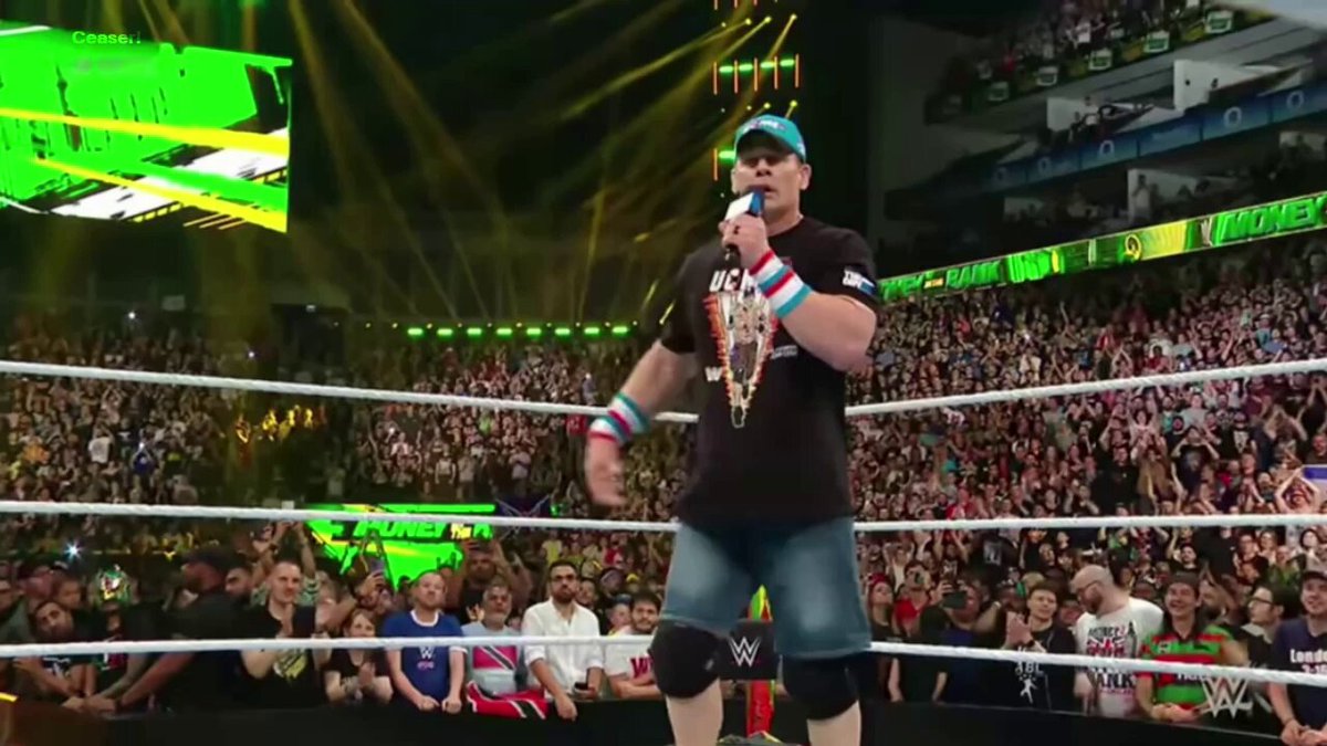 I'm not gonna brag or complain about where WrestleMania 43 is taking place, but how can WWE even move on from this? Like Just listen to that monstrous pop right after Cena said the word “WRESTLEMANIA” that's how much it means to those fans &amp; for us. 🔥😭