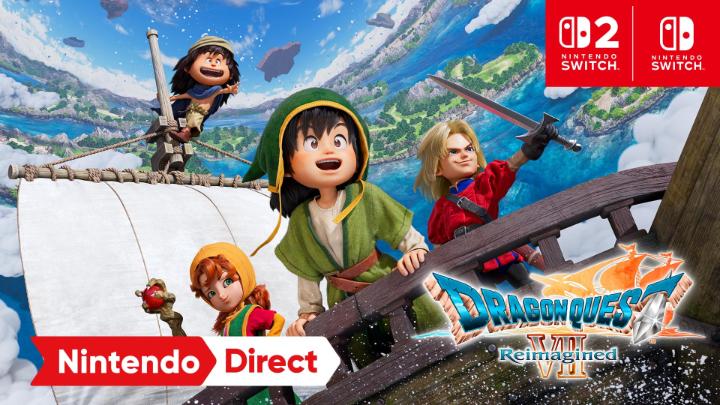 Fix the past, save the present in DRAGON QUEST VII Reimagined, launching for #NintendoSwitch and #NintendoSwitch2 on Feb 5, 2026! #NintendoDirect Pre-order now: