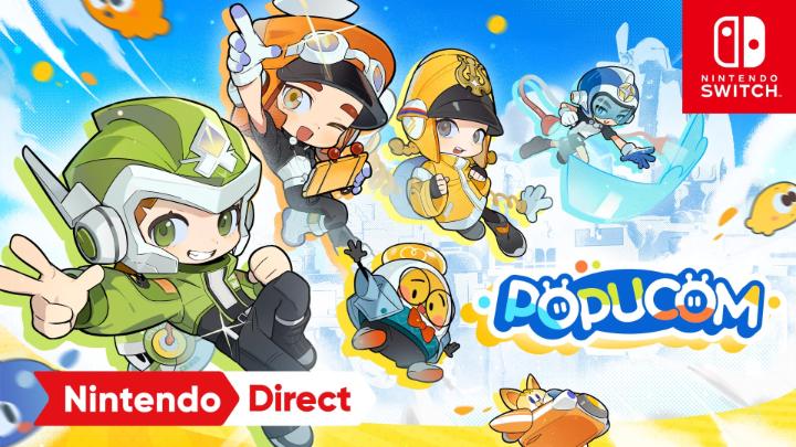 Become an adventurer in #POPUCOM! You’re summoned to an unknown planet where color plays a crucial role in solving puzzles and defeating enemies. Team up with friends in this co-op platform adventure game for #NintendoSwitch this winter. #NintendoDirect popucom