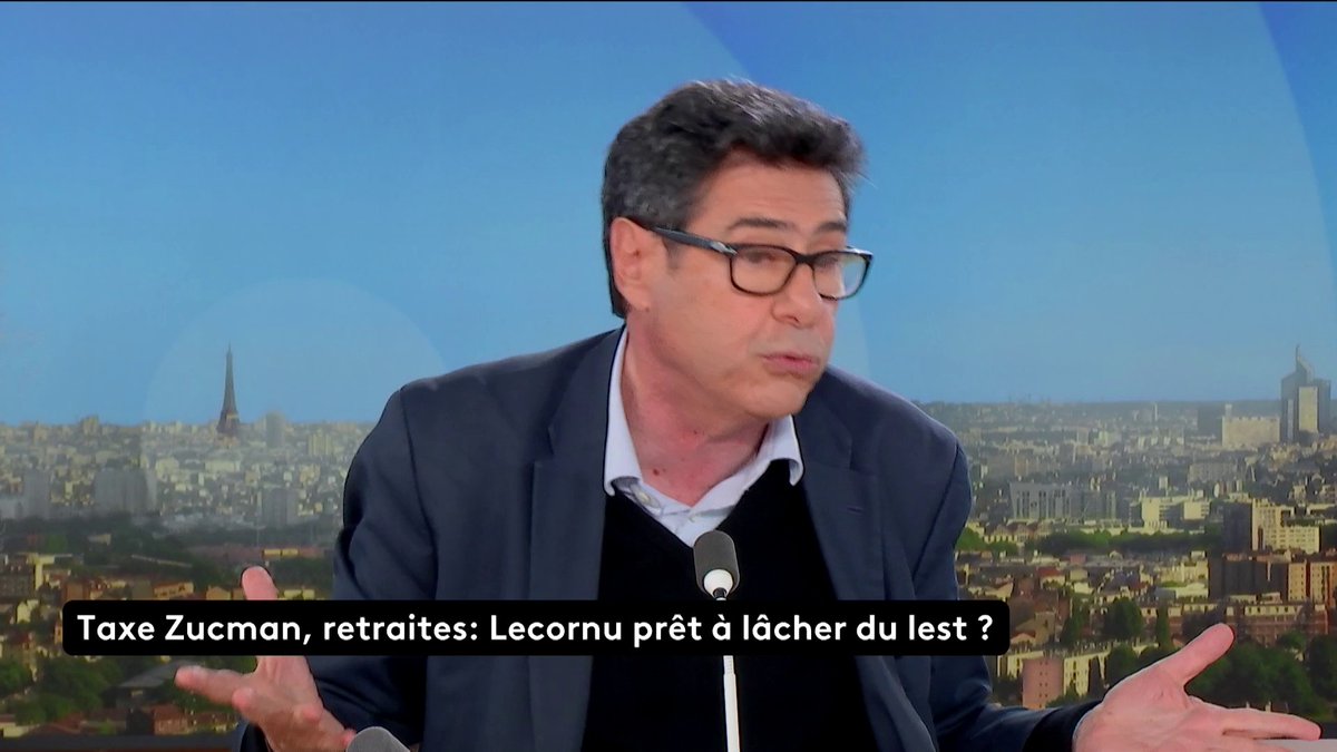 🔴 🗣 “Le problème de Gabriel Zucman, c’est que dans son monde il n’y a pas d’innovation, toute rente se vaut”, regrette Philippe Aghion, économiste et professeur au Collège de France, invité de #Toutestpolitique, à propos de la Taxe Zucman.