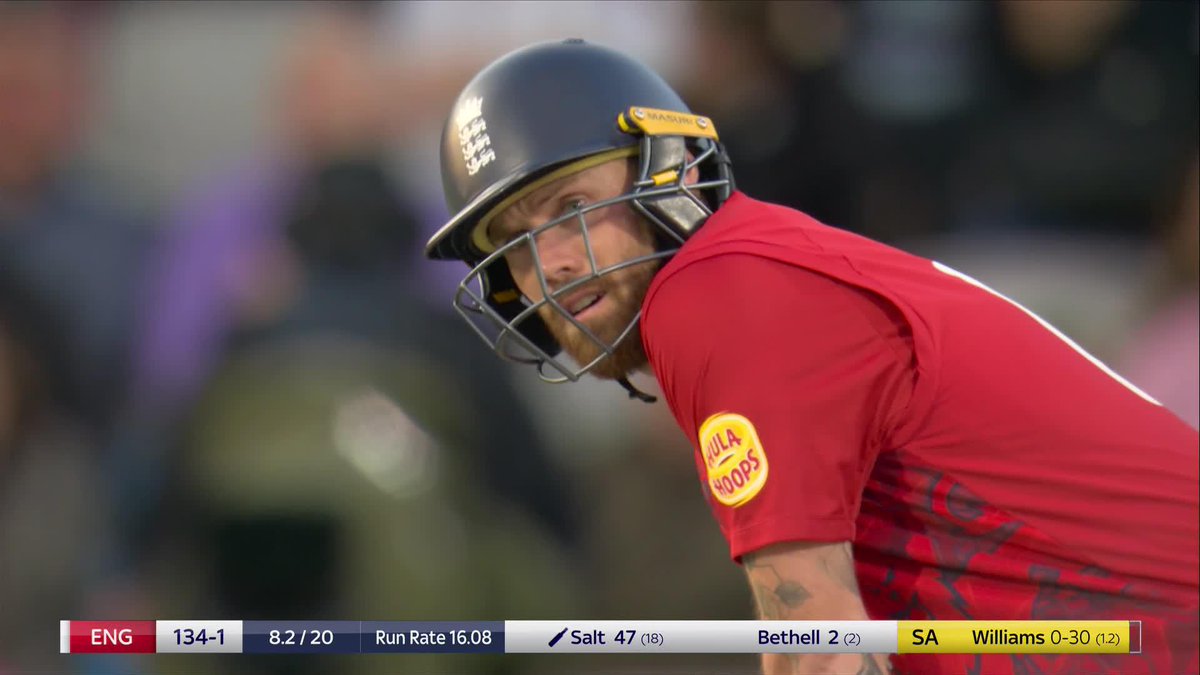 Absolutely motoring 😍 Phil Salt is on 🔥 @IGCom | 🏴󠁧󠁢󠁥󠁮󠁧󠁿 #ENGvSA 🇿🇦