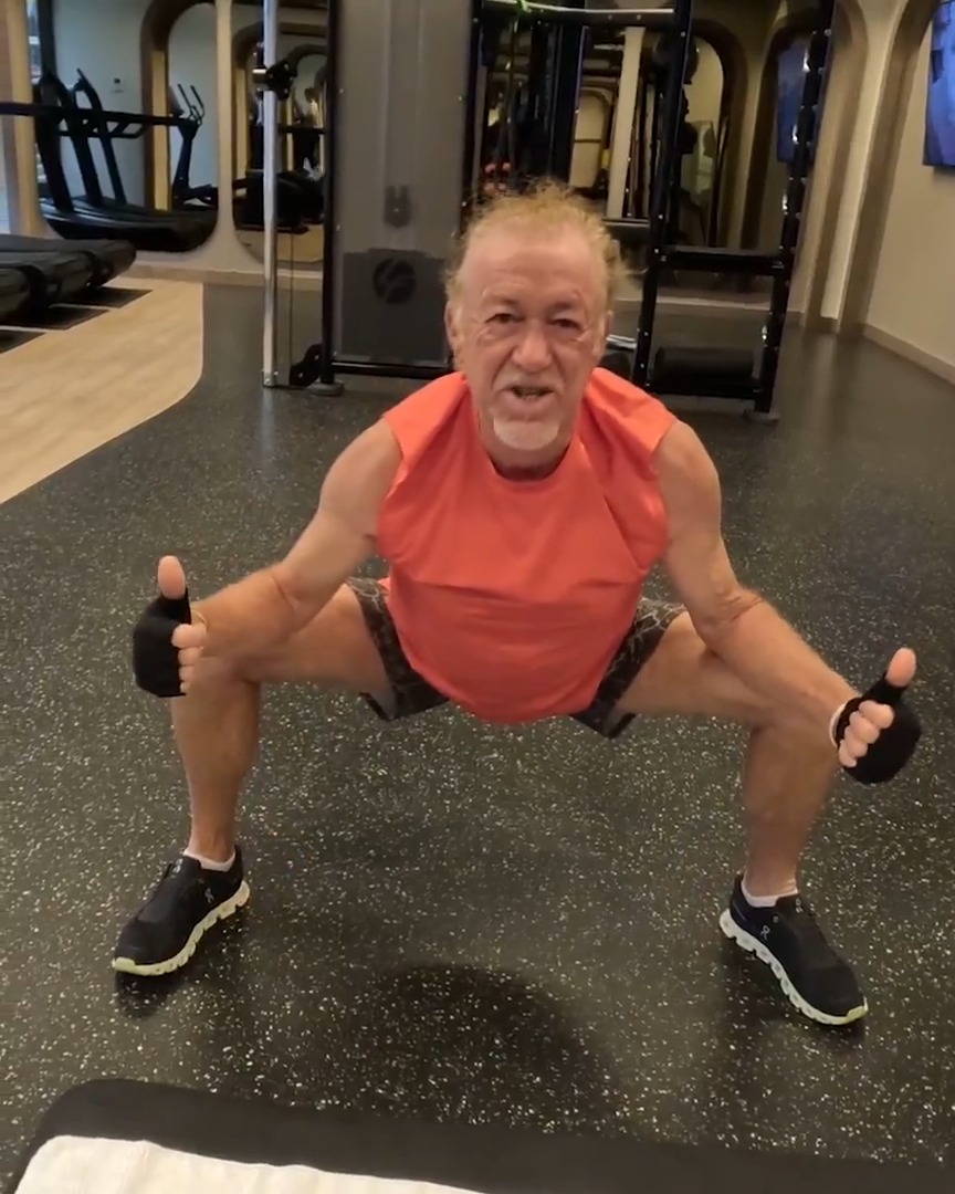 How many of you do a golf based workout routine? Just watched the pre tournament workout of 61 year old legend Miguel Angel Jimenez. Made me feel really lazy lol. I have before. Then I got hurt, then I got lazy. Current workout is fork to mouth.