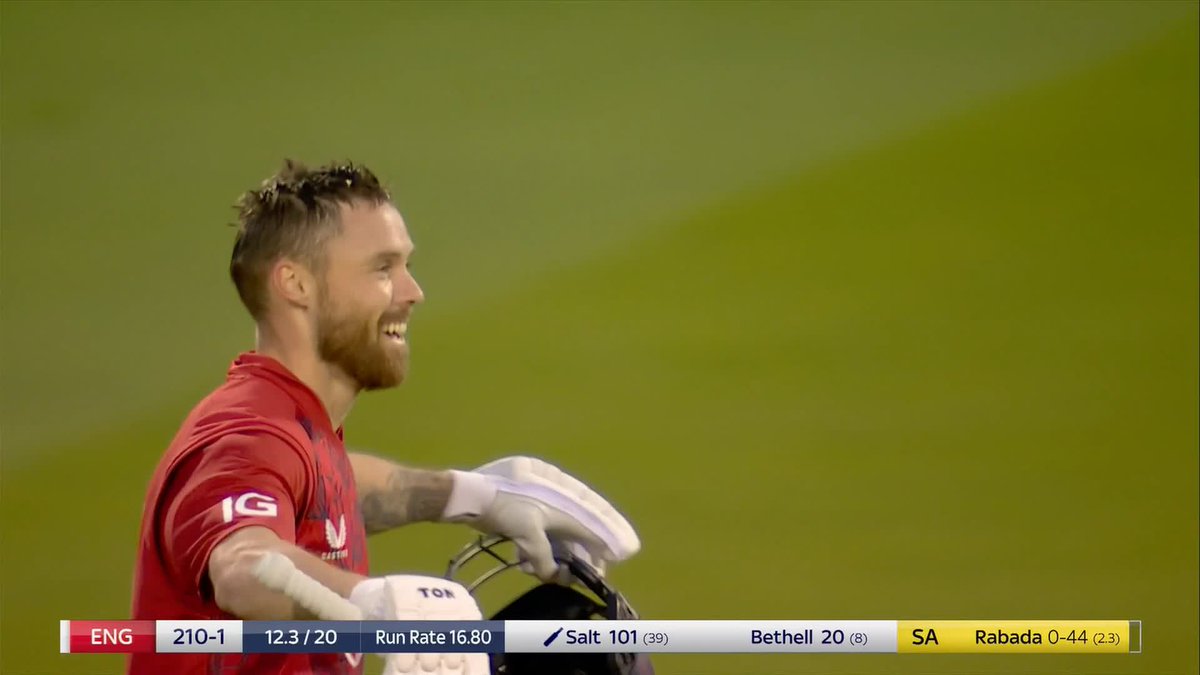 THE FASTEST T20I CENTURY FOR ENGLAND 🔥 Take a bow, Phil Salt 🙌