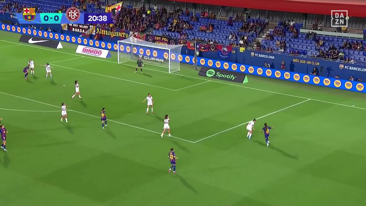 🔵🔴 ¡El tremendo golazo de Aitana!