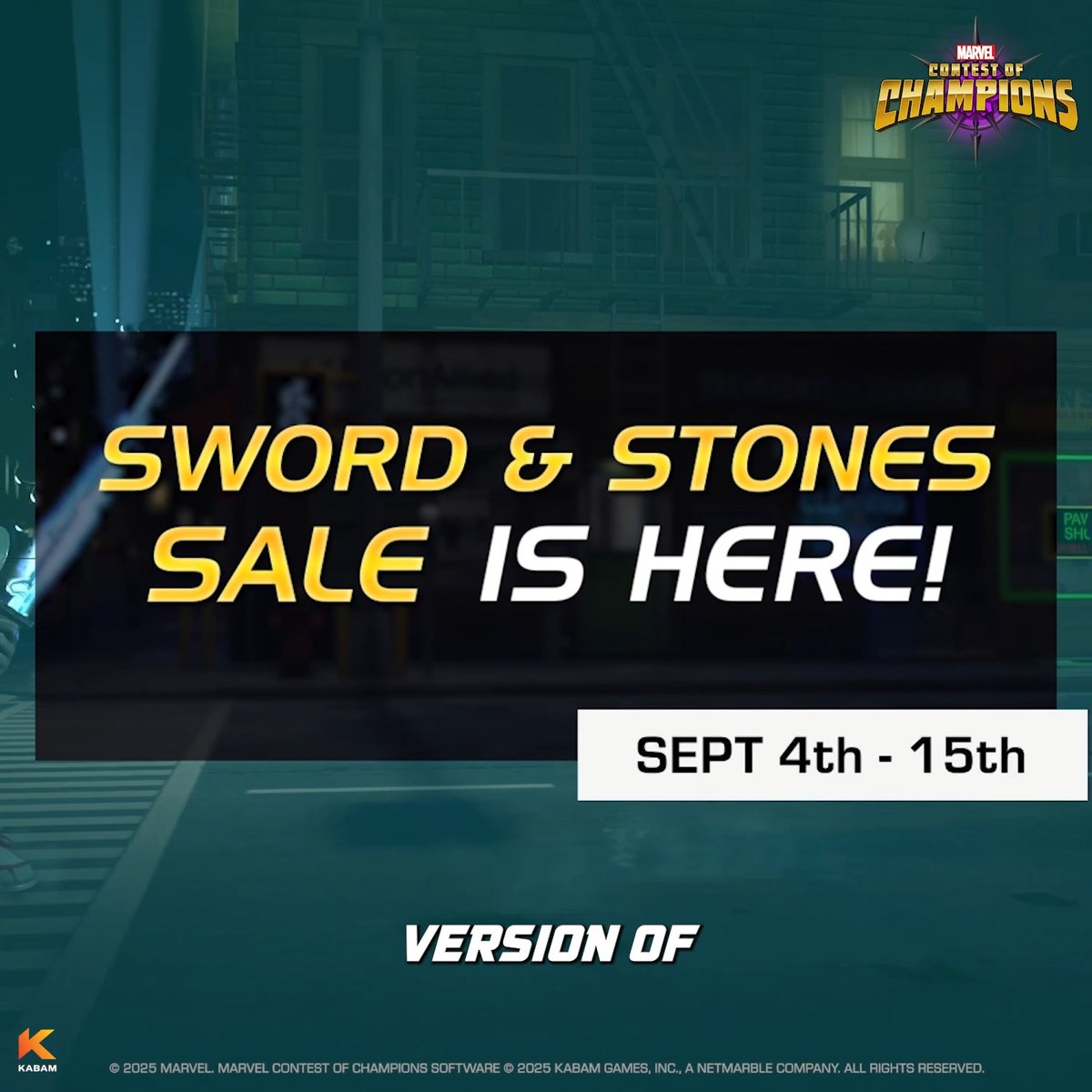 ⚔️ Summoners, sharpen up!🪨 Michael Recchia shows how to snag a 7 Star Thing through in-game objectives & a GUARANTEED 7 Star Silver Samurai via the MCOC Webstore! These epic rewards won’t last long - head to the Webstore to grab your FREE daily points now!
