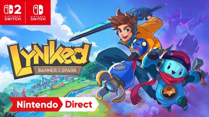Rebuild the world, one robot at a time in this vibrant rogue-life adventure. Lynked: Banner of the Spark from Dreamhaven &amp; FuzzyBot is now available on #NintendoSwitch and #NintendoSwitch2! #NintendoDirect Available now: