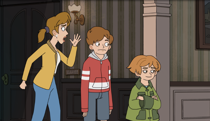 The cold open of HAUNTED HOTEL is spooky perfection. Premiering in ONE WEEK.