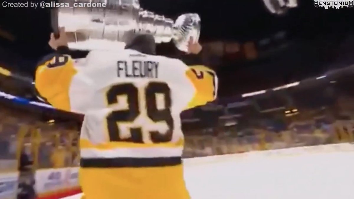 Fleury is heading back home to Pittsburgh to retire as a Penguin! I'm not crying, you're crying. 🌺🥲 (Created by Alissa Cardone)