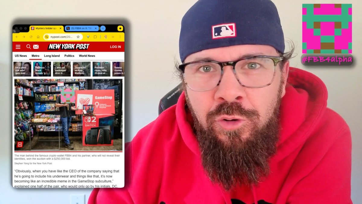 Would You Pay $250,000 For a @Gamestop Stapler and $GME CEO Underwear? Ep. 2 of #FBB4Alpha "My feeling is that conviction isn't just a position. It's a belief in the story you're willing to carry forward and stand behind, even if it weighs less than a pound.." - @FBB4official