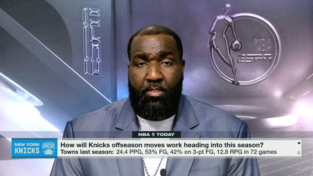"They're the best team in the Eastern Conference." Kendrick Perkins believes the Knicks are the best team in the Eastern Conference 👀