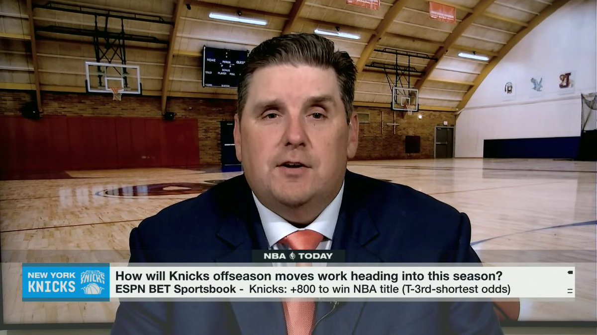 "They are in the best position we've seen the Knicks to win the East in a generation. They have got to take advantage of this season." Brian Windhorst weighs in on the New York Knicks heading into this season ✍️